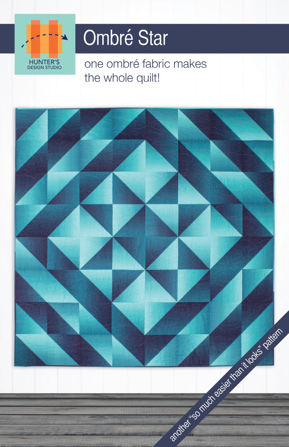 Ombré Star - PDF - Hunter's Design Studio