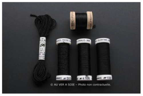 au ver a soie discovery pack thread variety noir black