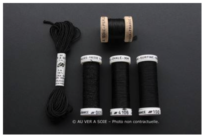 au ver a soie discovery pack thread variety noir black