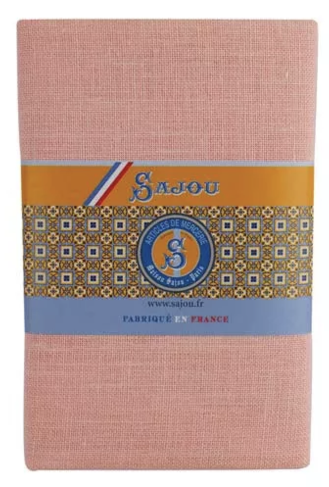 SAJOU Embroidery Linen - Pink