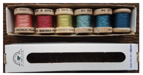 au ver a soie silk threads nuances collection 18 18 ème