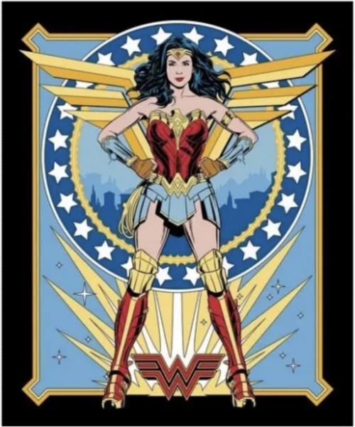 wonder woman 1984 fabric panel