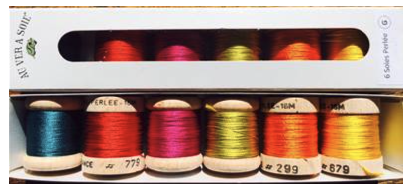au ver a soie silk thread 6 pack glazig